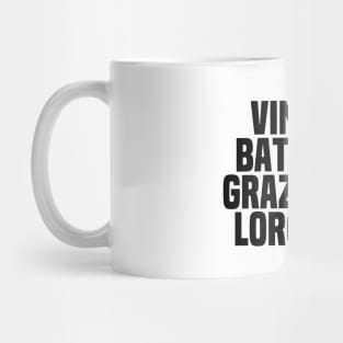 Vinsero battaglie grazie alla loro... Mug